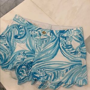 Lilly Pulitzer Women’s Blue Shorts - size 0